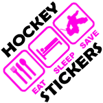 Hockey-Sticker