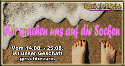 Wir machen uns auf die Socken -