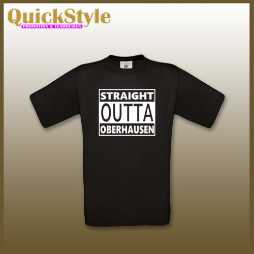 Straight Outta Oberhausen / City Shirt 4XL